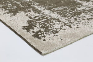 Rustic Vintage Abstract 2 in 1 Reversible Rug Beige - Floorsome - Modern