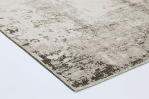 Rustic Vintage Abstract 2 in 1 Reversible Rug Beige - Floorsome - Modern
