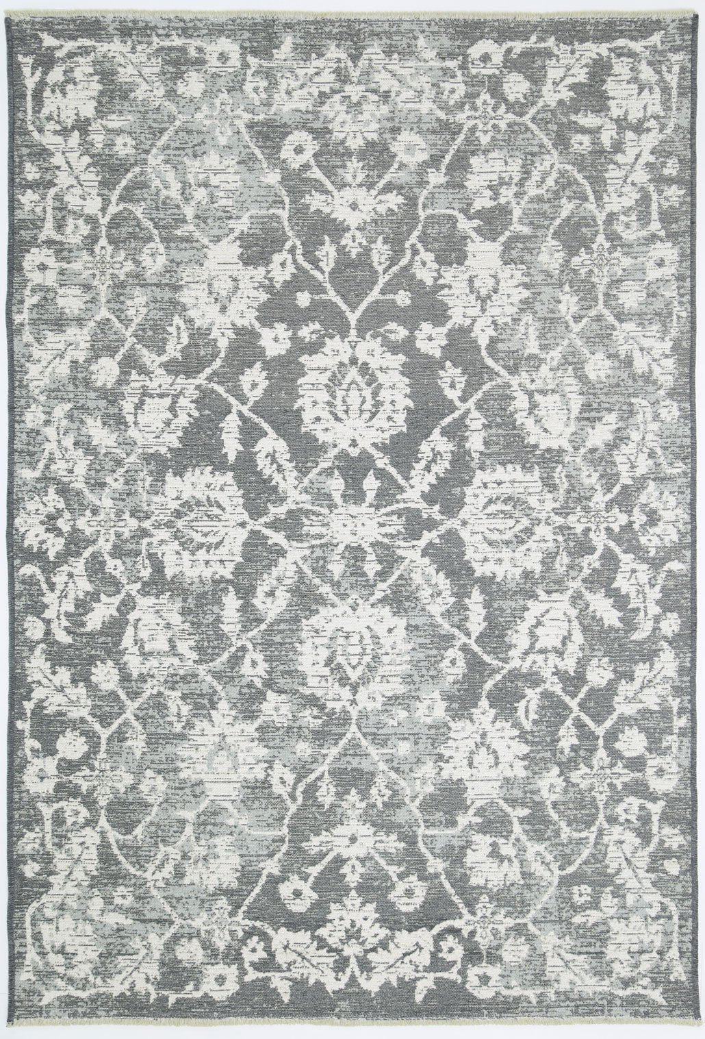 Rustic Vintage Classic 2 in 1 Reversible Rug Grey - Floorsome - Modern - RUST8036122GREY - Modern