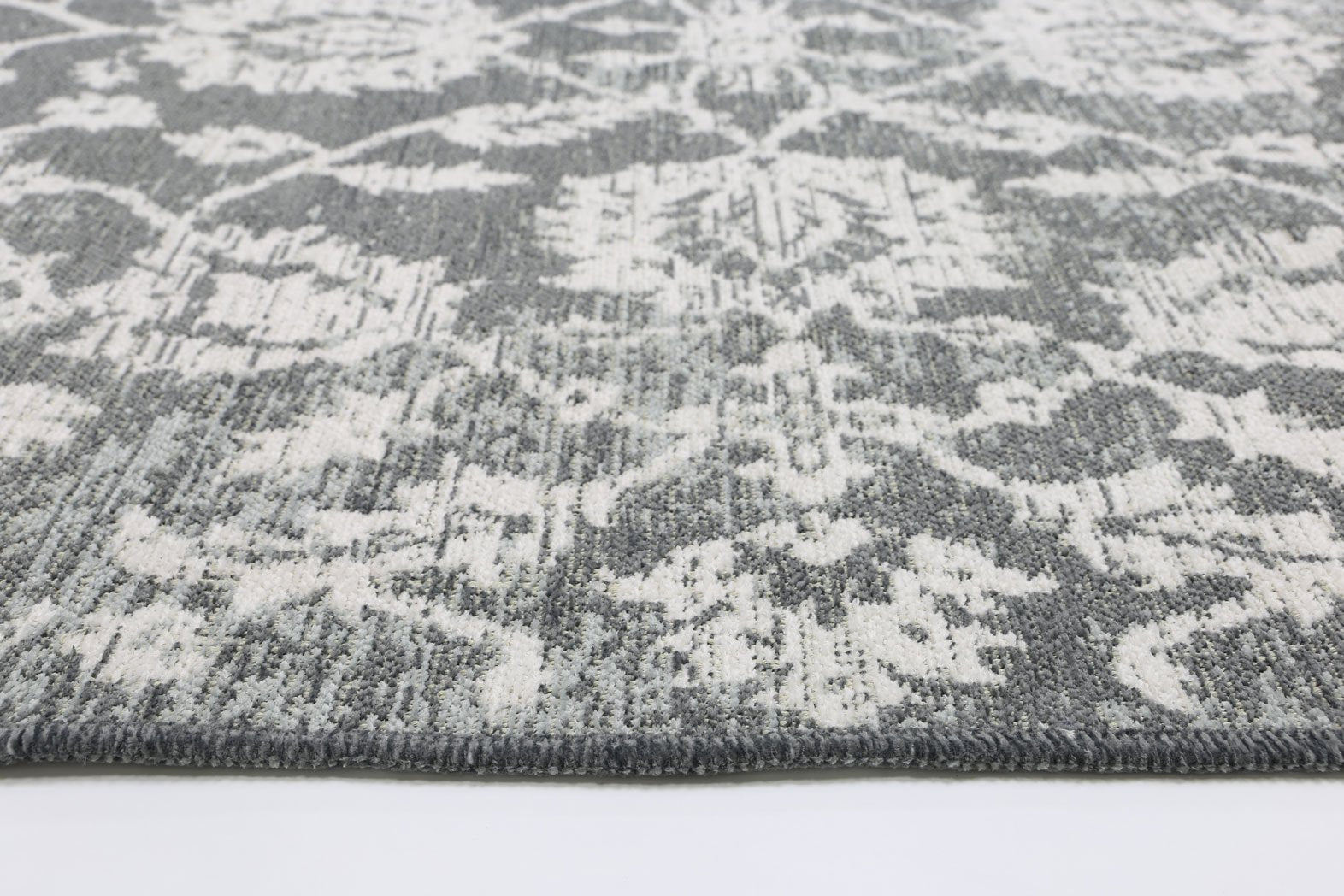 Rustic Vintage Classic 2 in 1 Reversible Rug Grey - Floorsome - Modern - RUST8036122GREY - Modern