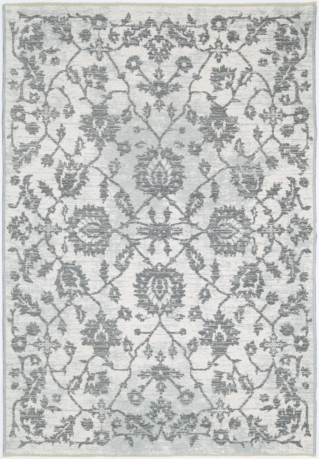Rustic Vintage Classic 2 in 1 Reversible Rug Grey - Floorsome - Modern - RUST8036122GREY - Modern