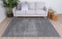 Rustic Vintage Distressed 2 in 1 Reversible Rug Grey - Floorsome - Modern - RUST8036123GREY - Modern