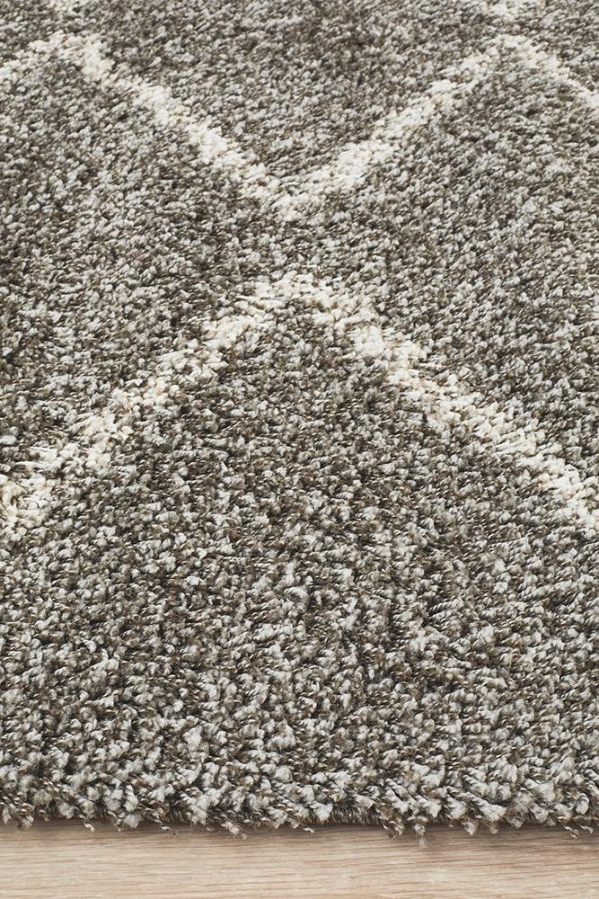 Saffron 11 Grey Rug - Floorsome - MODERN - SAF - 11 - GRY - 170X120 - MODERN