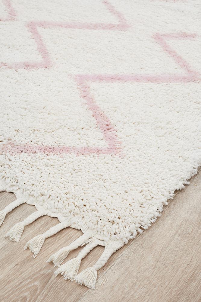 Saffron 11 Pink Rug - Floorsome - MODERN - SAF - 11 - PNK - 170X120 - MODERN