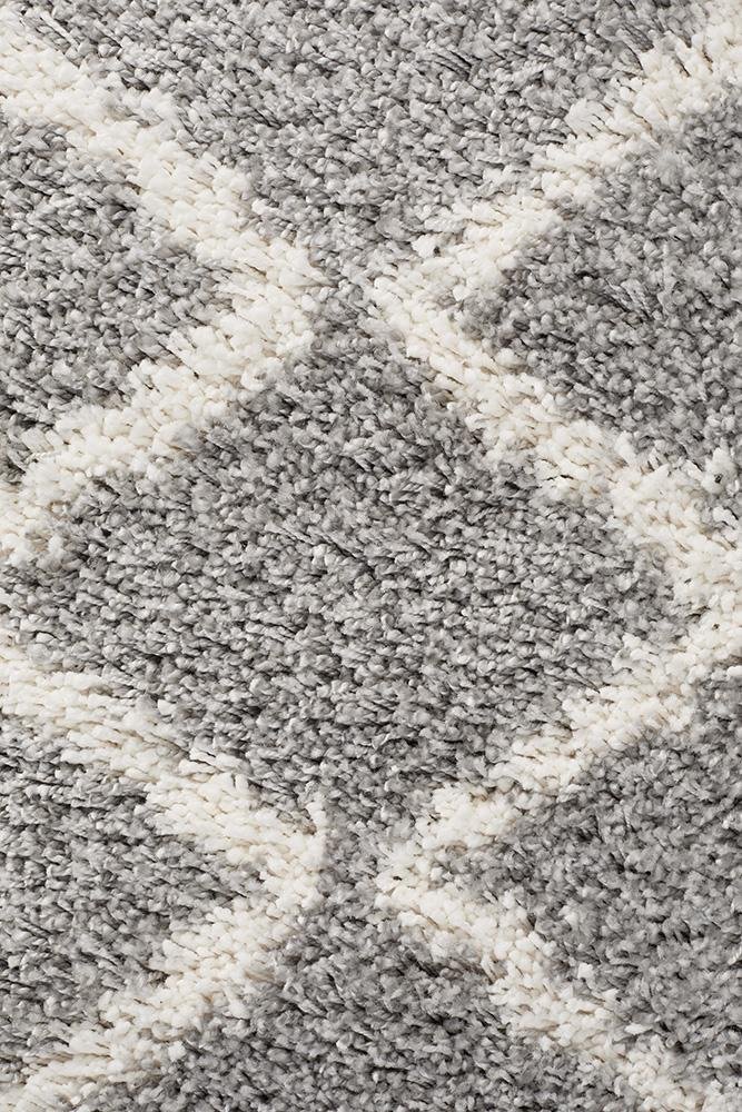 Saffron 11 Silver Runner Rug - Floorsome - MODERN - SAF - 11 - SIL - 200X80 - MODERN