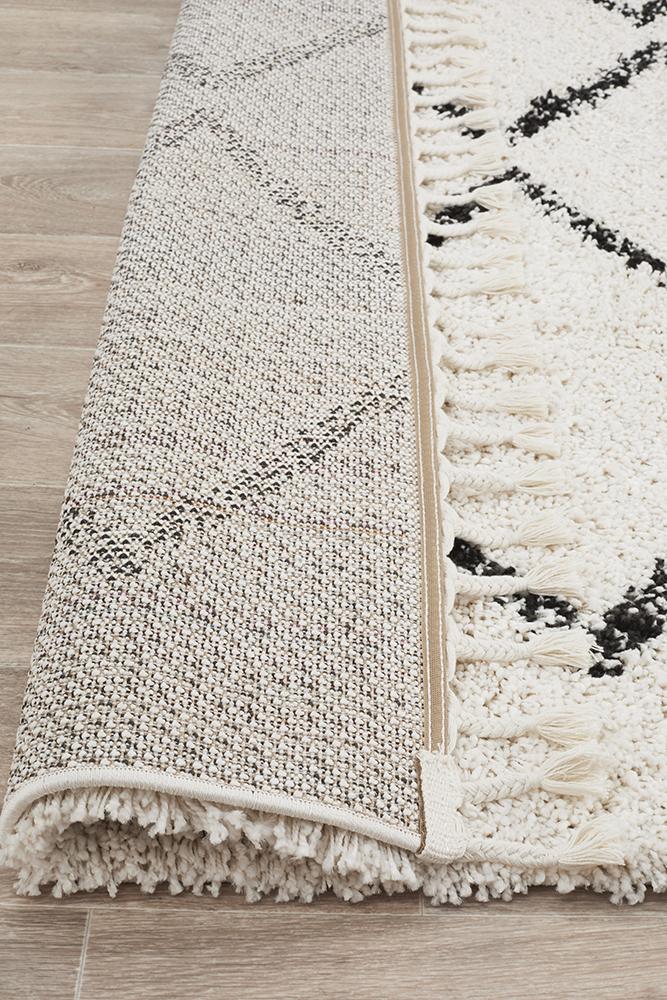 Saffron 11 White Rug - Floorsome - MODERN - SAF - 11 - WHT - 170X120 - MODERN