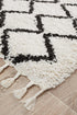 Saffron 11 White Runner Rug - Floorsome - MODERN - SAF - 11 - WHT - 200X80 - MODERN