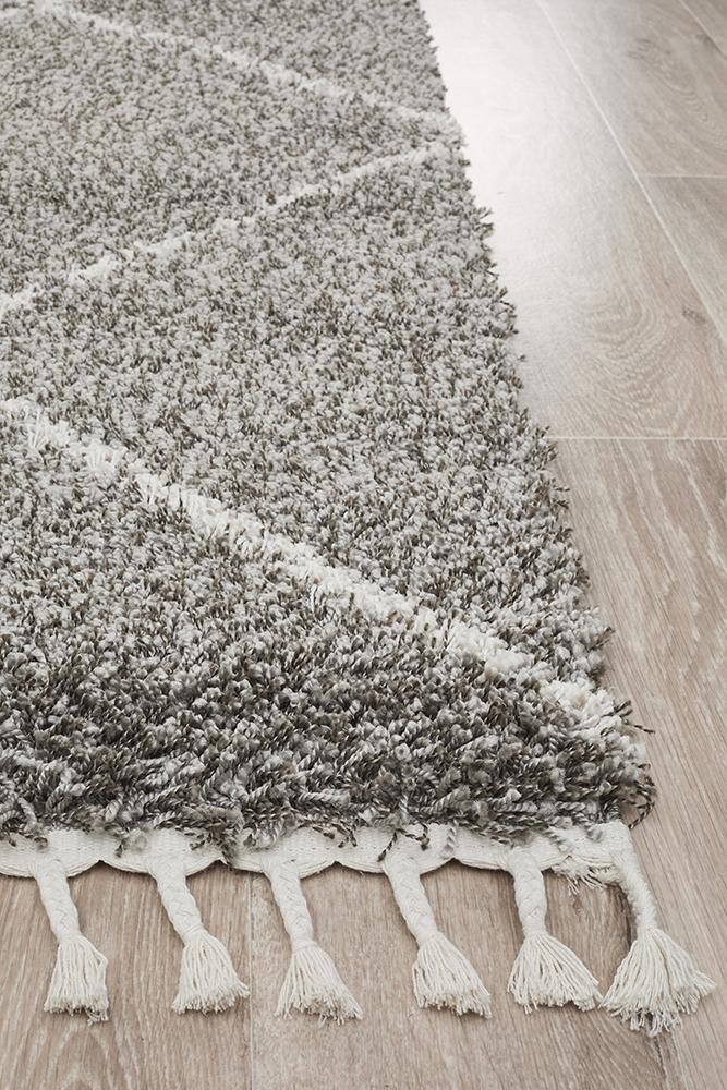 Saffron 22 Grey Rug - Floorsome - MODERN - SAF - 22 - GRY - 170X120 - MODERN