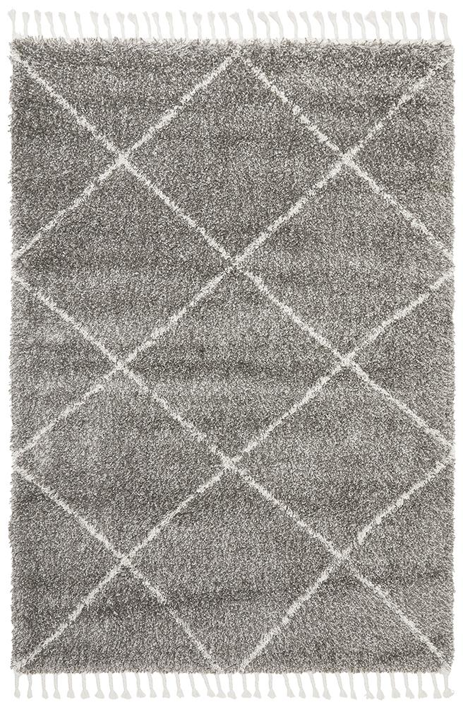 Saffron 22 Grey Rug - Floorsome - MODERN - SAF - 22 - GRY - 170X120 - MODERN