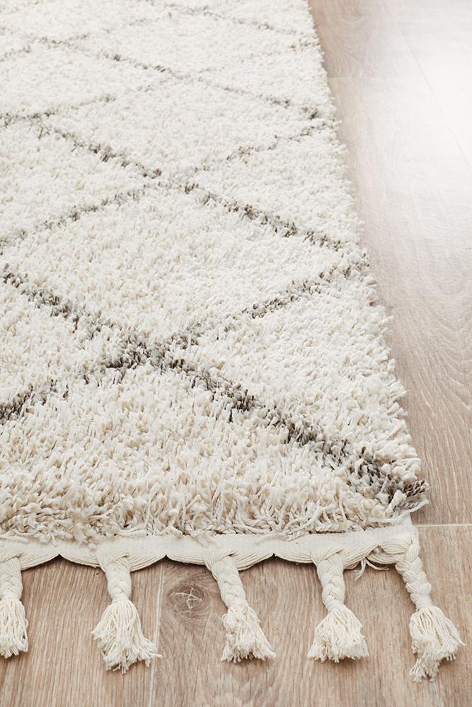 Saffron 22 Natural Runner Rug - Floorsome - MODERN - SAF - 22 - NAT - 200X80 - MODERN