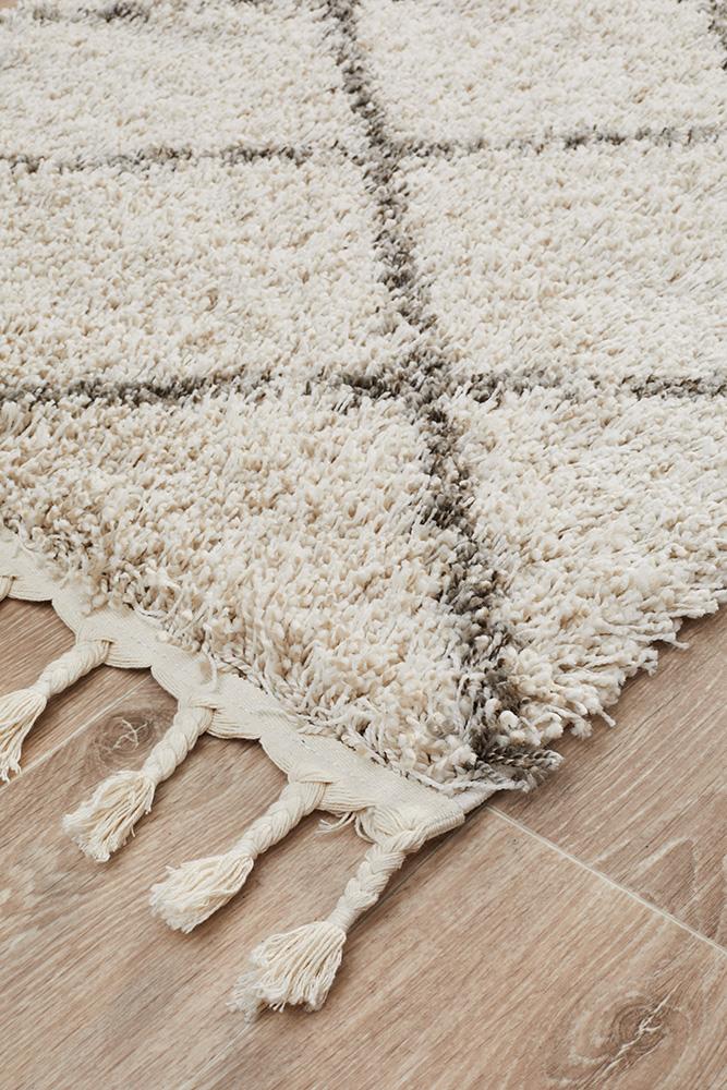 Saffron 22 Natural Runner Rug - Floorsome - MODERN - SAF - 22 - NAT - 200X80 - MODERN
