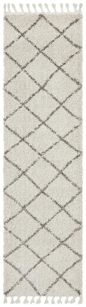 Saffron 22 Natural Runner Rug - Floorsome - MODERN