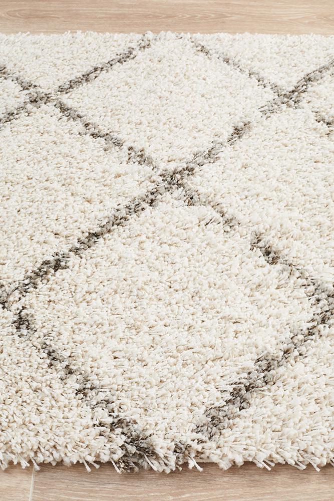 Saffron 22 Natural Runner Rug - Floorsome - MODERN - SAF - 22 - NAT - 200X80 - MODERN