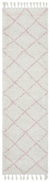 Saffron 22 Pink Rug - Floorsome - MODERN - SAF - 22 - PNK - 200X80 - MODERN