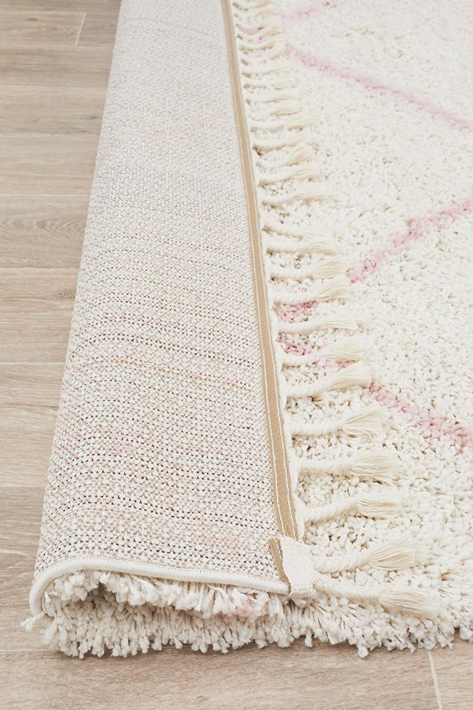 Saffron 22 Pink Rug - Floorsome - MODERN - SAF - 22 - PNK - 170X120 - MODERN