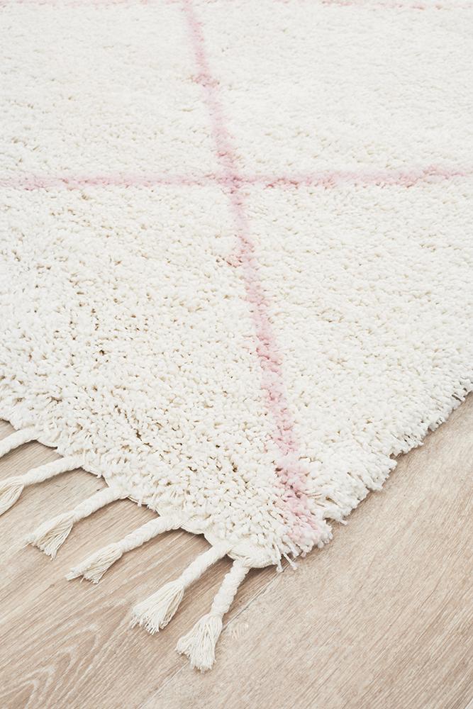 Saffron 22 Pink Rug - Floorsome - MODERN - SAF - 22 - PNK - 170X120 - MODERN