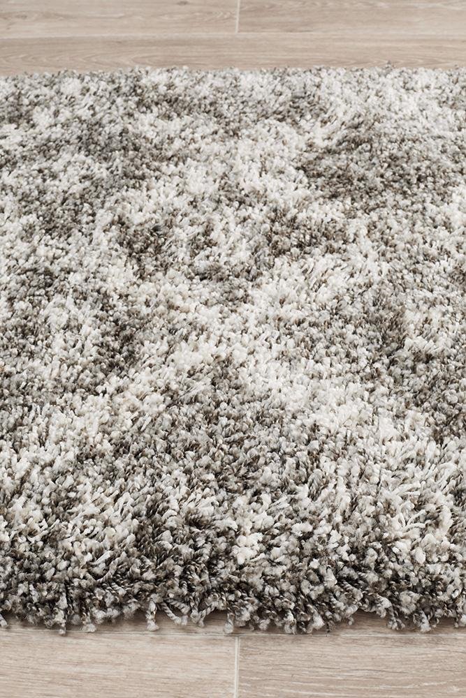 Saffron 33 Grey Runner Rug - Floorsome - MODERN - SAF - 33 - GRY - 200X80 - MODERN