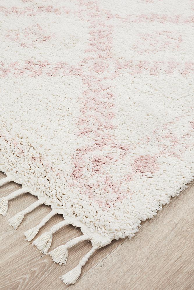 Saffron 33 Pink Rug - Floorsome - MODERN - SAF - 33 - PNK - 170X120 - MODERN