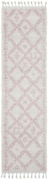 Saffron 33 Pink Runner Rug - Floorsome - MODERN - SAF - 33 - PNK - 200X80 - MODERN