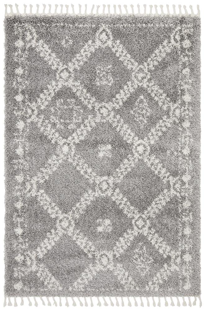 Saffron 33 Silver Rug - Floorsome - MODERN - SAF - 33 - SIL - 170X120 - MODERN