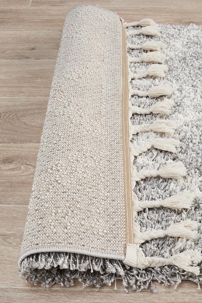 Saffron 33 Silver Runner Rug - Floorsome - MODERN - SAF - 33 - SIL - 200X80 - MODERN