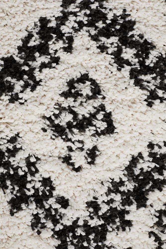 Saffron 33 White Runner Rug - Floorsome - MODERN - SAF - 33 - WHT - 200X80 - MODERN