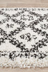 Saffron 33 White Runner Rug - Floorsome - MODERN - SAF - 33 - WHT - 200X80 - MODERN
