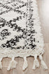 Saffron 33 White Runner Rug - Floorsome - MODERN - SAF - 33 - WHT - 200X80 - MODERN