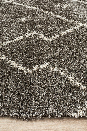 Saffron 44 Grey Rug - Floorsome - MODERN