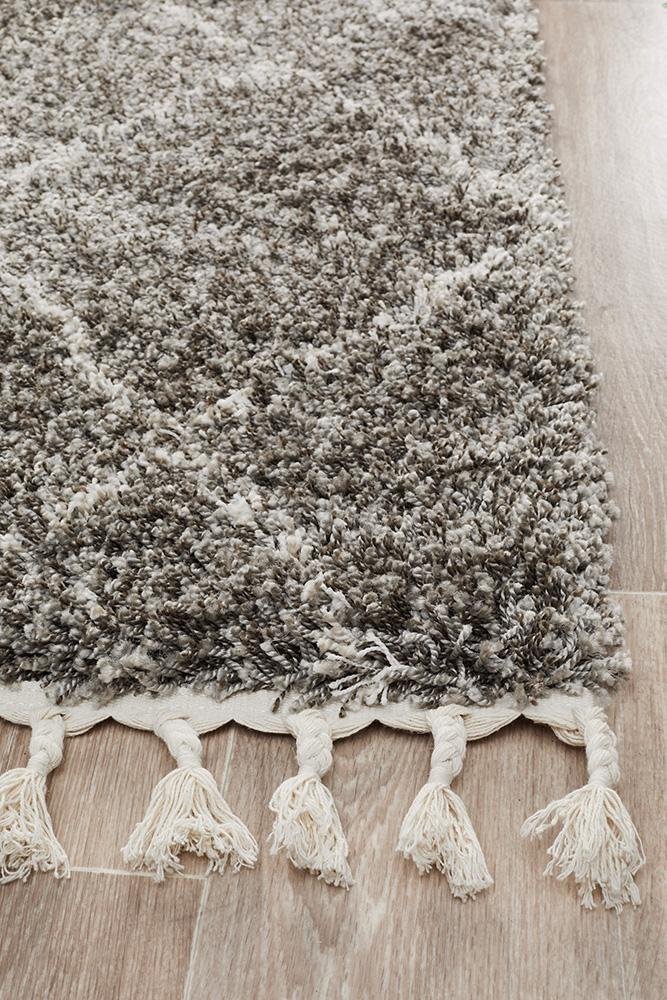 Saffron 44 Grey Runner Rug - Floorsome - MODERN - SAF - 44 - GRY - 200X80 - MODERN