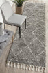 Saffron 44 Grey Runner Rug - Floorsome - MODERN - SAF - 44 - GRY - 200X80 - MODERN