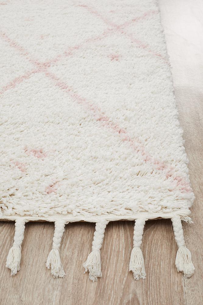 Saffron 44 Pink Rug - Floorsome - MODERN - SAF - 44 - PNK - 170X120 - MODERN
