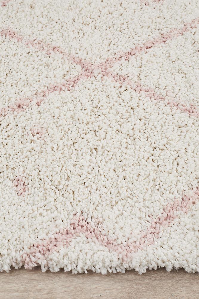 Saffron 44 Pink Rug - Floorsome - MODERN - SAF - 44 - PNK - 170X120 - MODERN