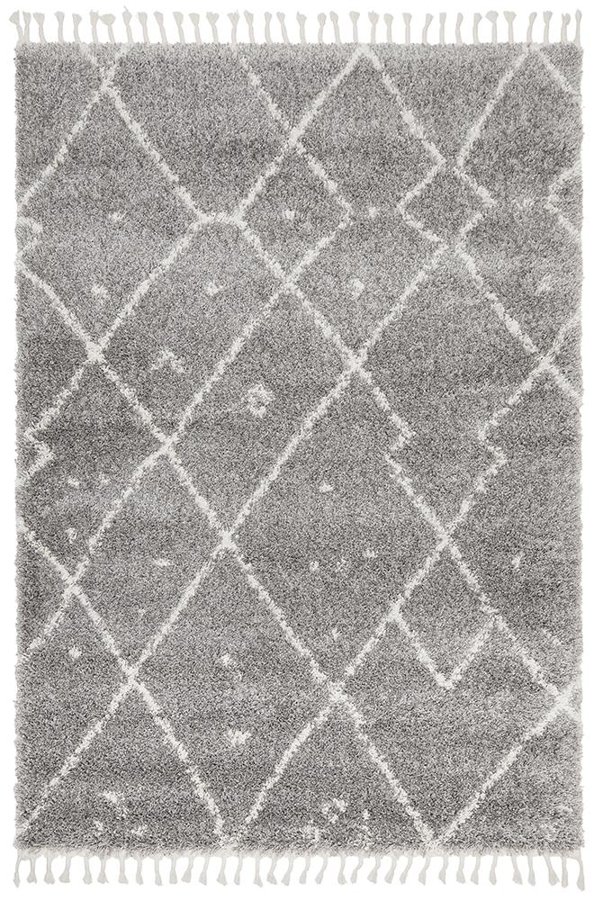 Saffron 44 Silver Rug - Floorsome - MODERN - SAF - 44 - SIL - 170X120 - MODERN