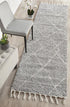 Saffron 44 Silver Runner Rug - Floorsome - MODERN - SAF - 44 - SIL - 200X80 - MODERN
