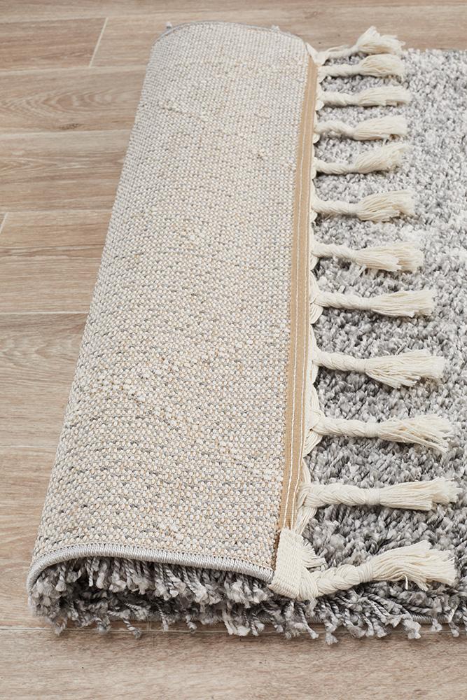 Saffron 44 Silver Runner Rug - Floorsome - MODERN - SAF - 44 - SIL - 200X80 - MODERN