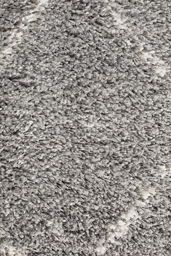 Saffron 44 Silver Runner Rug - Floorsome - MODERN - SAF - 44 - SIL - 200X80 - MODERN