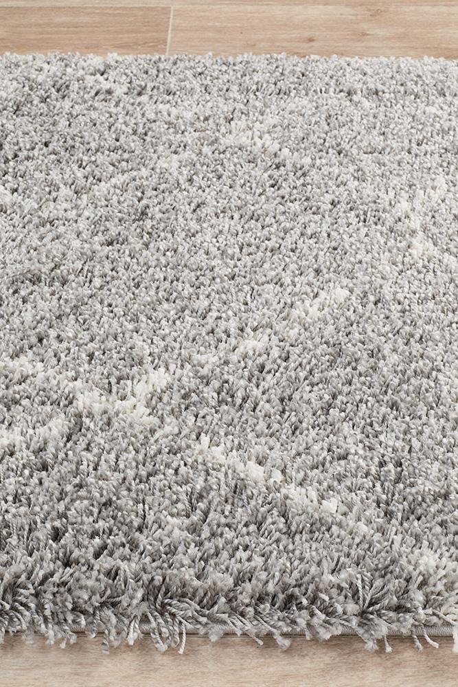 Saffron 44 Silver Runner Rug - Floorsome - MODERN - SAF - 44 - SIL - 200X80 - MODERN