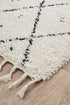 Saffron 44 White Runner Rug - Floorsome - MODERN - SAF - 44 - WHT - 200X80 - MODERN