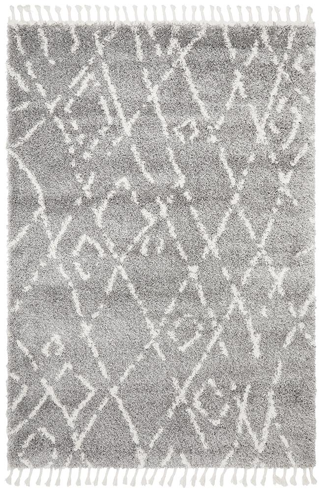 Saffron 55 Silver Rug - Floorsome - MODERN - SAF - 55 - SIL - 170X120 - MODERN