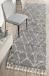Saffron 55 Silver Runner Rug - Floorsome - MODERN - SAF - 55 - SIL - 200X80 - MODERN