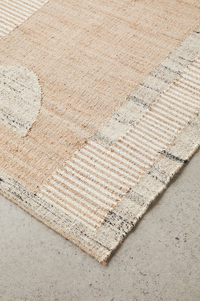 Sahara Soro Natural Rug - Floorsome - SAHARA - COLLECTION