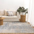 Santana Abstract Blue Rug - Floorsome - Area Rug - SAN16003 - Area Rug