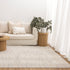 Santana Lines Neutral Rug - Floorsome - Area Rug - SAN16008 - Area Rug