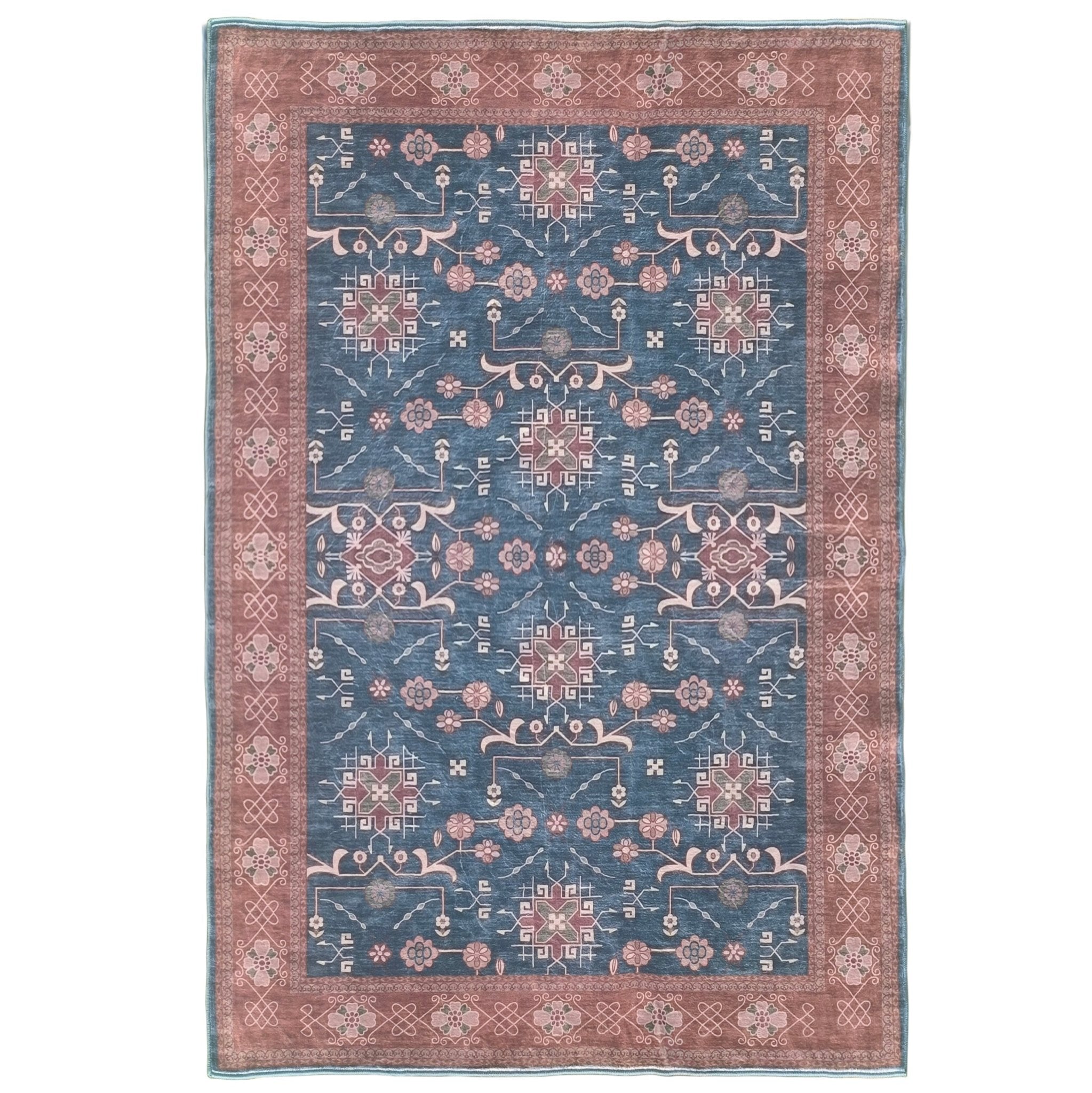 Sarnia Machine Washable Rug - Floorsome - Machine Washable Rugs - MWRSARNIA090150 - Machine Washable Rugs