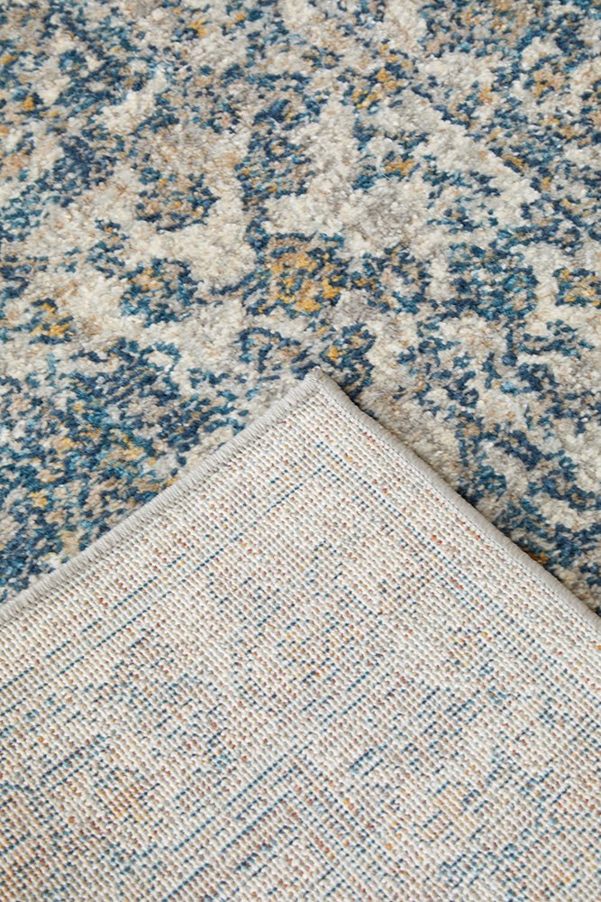 Sasha Blue Runner Rug - Floorsome - SASHA COLLECTION - SASHA - BLUE - 300X80 - SASHA COLLECTION