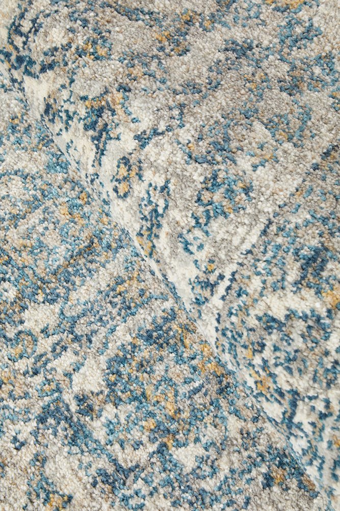 Sasha Blue Runner Rug - Floorsome - SASHA COLLECTION - SASHA - BLUE - 300X80 - SASHA COLLECTION