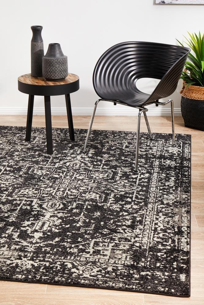 Scape Charcoal Transitional Rug - Floorsome - Modern - EVO - 253 - CHAR - 230X160 - Modern