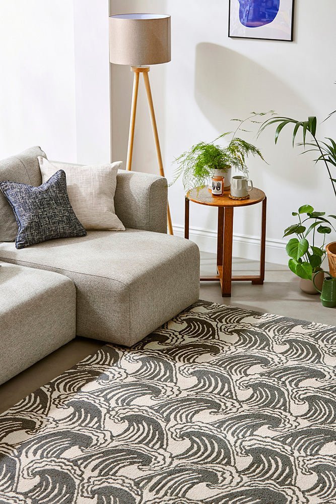 Scion Ride The Wave - Liquorice 125605 - Floorsome - BRINK & CAMPMAN - 2023 COLLECTION - BC - SCI - 125605 - 180X120 - BRINK & CAMPMAN - 2023 COLLECTION