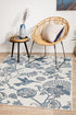 Seaside Birds White Indoor Outdoor Rug - Floorsome - SEASIDE COLLECTION - SSD - 7777 - WHT - 160X110 - SEASIDE COLLECTION